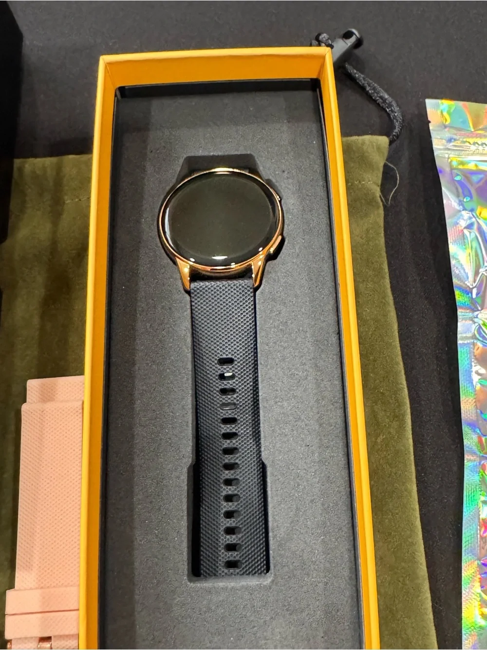 Alphagear JULIET Smartwatch Rose Gold iPhone Android Bundle